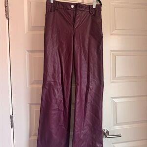 Faux Leather pants